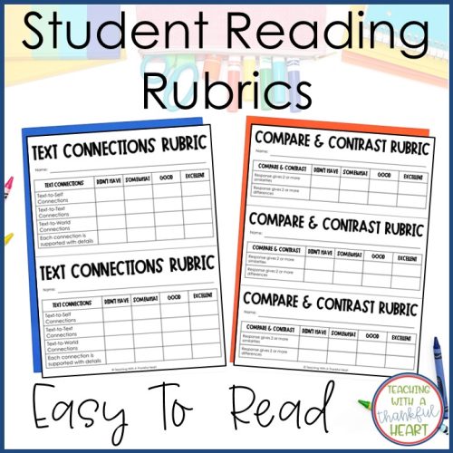 student-friendly- reading-rubric